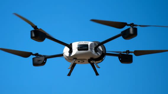 Un dron de Airware. Foto de Bloomberg.