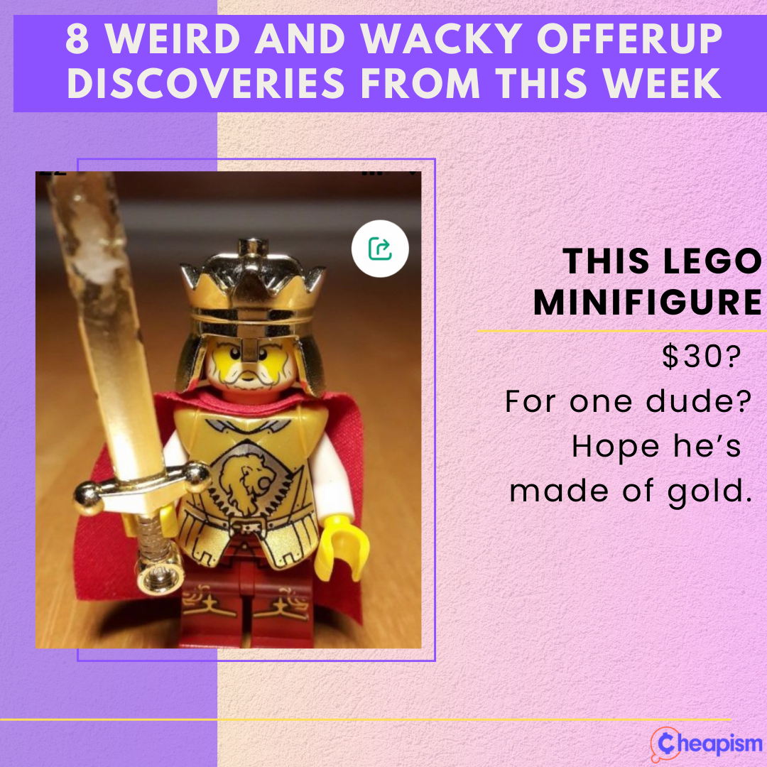 A Lego 'Kingdom' Minifigure