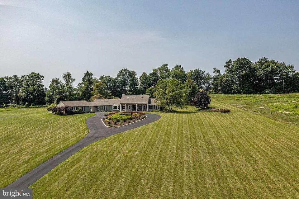 An extended view of the home and property at 5788 W. Buffalo Run Road in Port Matilda. Photo shared with permission from home’s listing agents, Annette Yorks and Diana Das of Perry Wellington Realty, LLC.