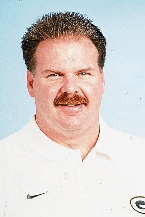 Andy Reid during his tenure with the Green Bay Packers.