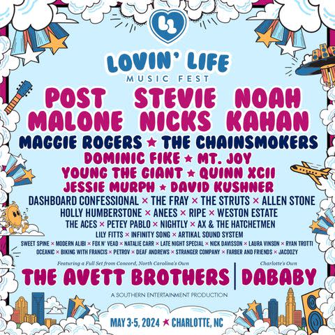 <p>Lovin' Life Music Fest/Instagram</p> Lovin' Life Music Fest