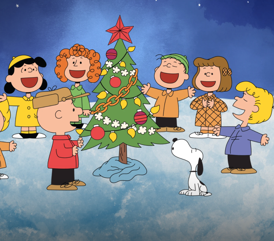 <p>A Charlie Brown Christmas</p><p><a href="https://go.redirectingat.com?id=74968X1596630&url=https%3A%2F%2Ftv.apple.com%2Fus%2Fmovie%2Fa-charlie-brown-christmas%2Fumc.cmc.mbxalimrwrtq72wj4h601pyf&sref=https%3A%2F%2Fwww.countryliving.com%2Flife%2Fentertainment%2Fa38462516%2Fhow-to-watch-and-stream-a-charlie-brown-christmas%2F" rel="nofollow noopener" target="_blank" data-ylk="slk:Shop Now;elm:context_link;itc:0;sec:content-canvas" class="link ">Shop Now</a></p>