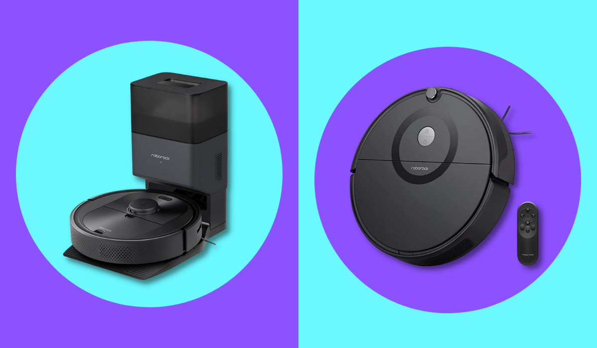 two robot vacuums