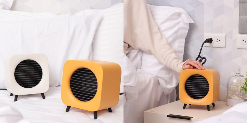 Roommi Cute Cube 陶瓷電暖器/暖風機　NT.1690 Photo via：Pinkoi提供