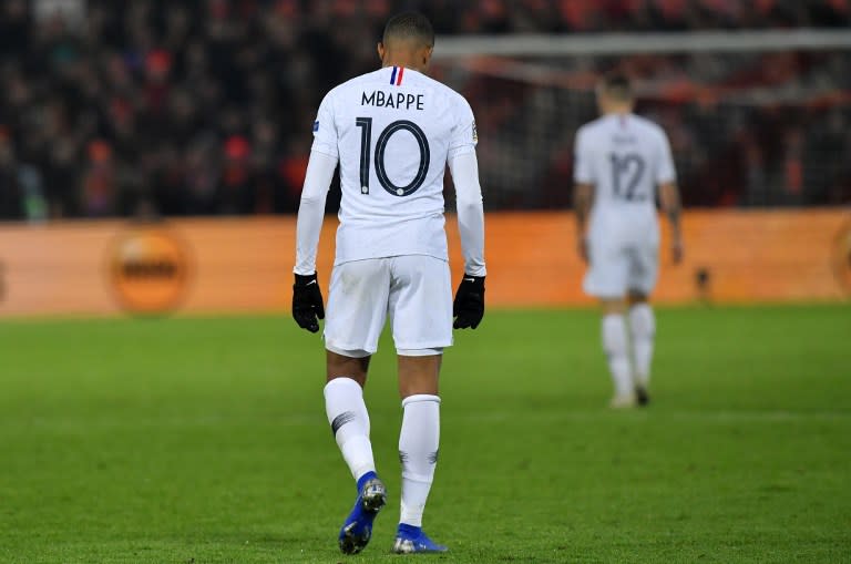 <p>Il s’agit de la première défaite de l’équipe de France en cette année 2018, couronnée, on vous le rappelle quand même, d’un titre de champion du monde. (crédit AFP) </p>