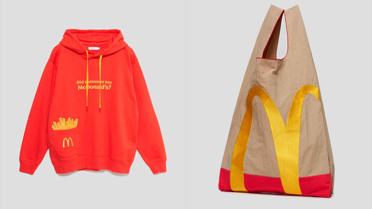  Items from the McDonald's x Graniph collaboration. 