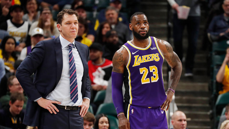 A new report has Luke Walton on the outs in Laker land. Could an eventual return to Golden State be in store?