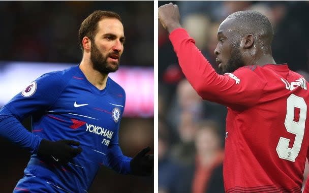 Gonzalo Higuain and Romelu Lukaku will be featuring tonight - Getty Images