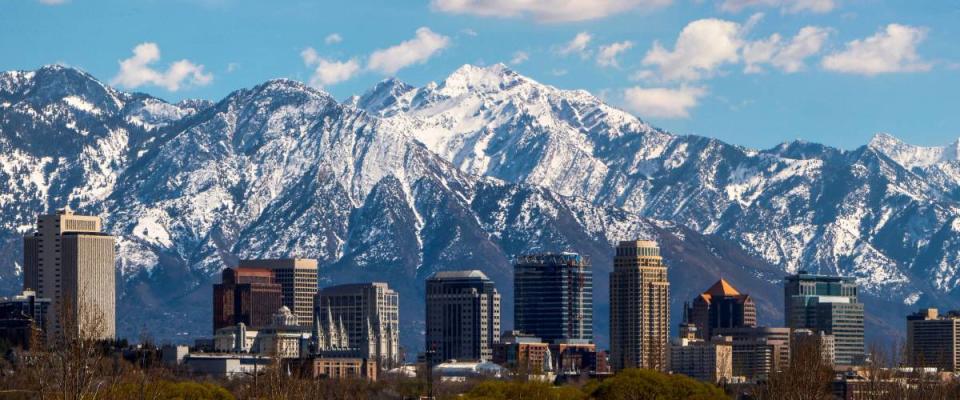 Salt Lake City panorama