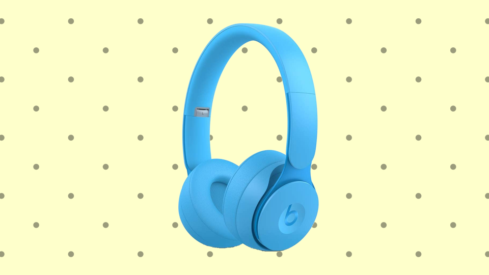 Save $130 on these Beats Solo Pro Wireless Noise Cancelling On-Ear Headphones. (Photo: Beats)