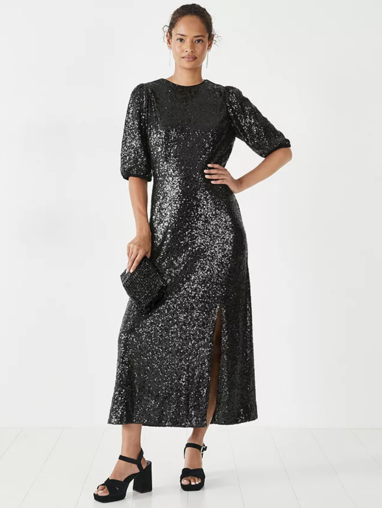 hush has brought its Christmas a-game to party dress season. (John Lewis)