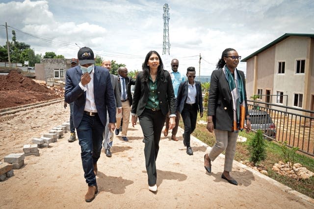 Suella Braverman visit to Rwanda