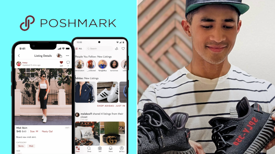 On Poshmark, you can benefit from being the buyer and the seller.