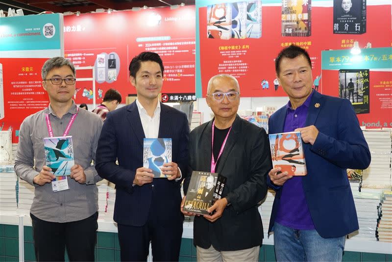 蔣萬安出席台北國際書展。（圖／北市府提供）