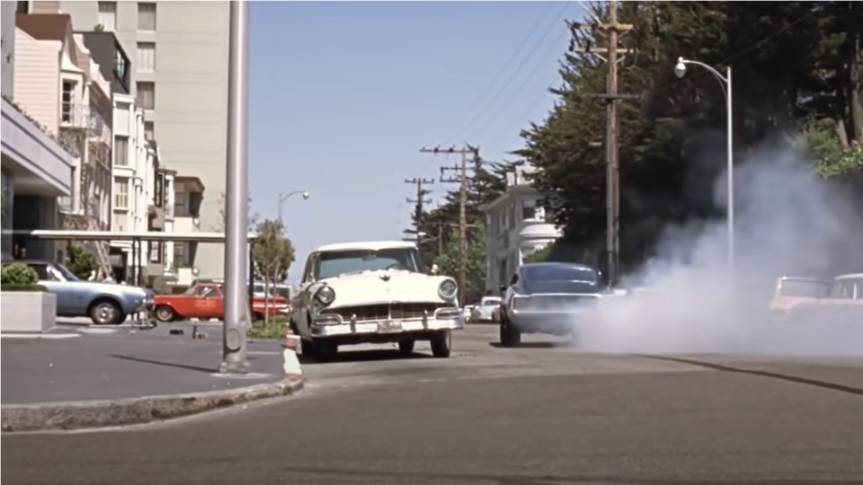 steve mcqueen’s one wheel peel