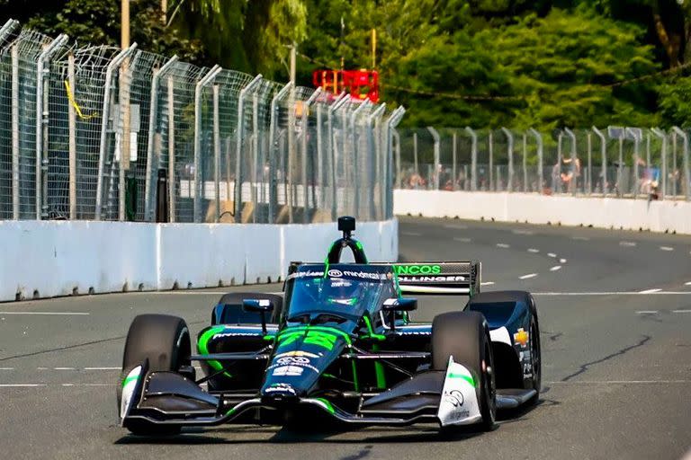 Agustín Canapino se ubicó 12° en el Gran Prix Honda en Toronto e igualó su mejor ubicación desde que compite en el IndyCar