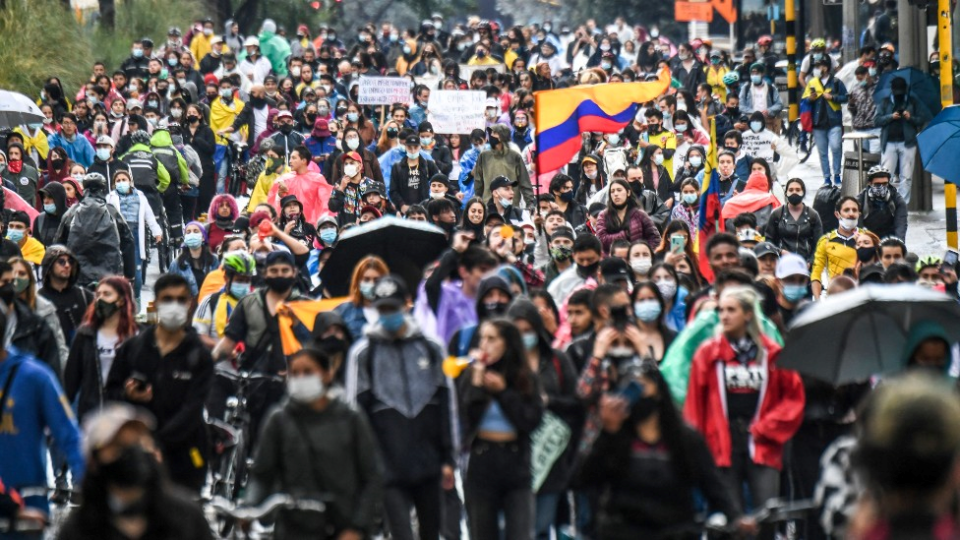 Protestas en Colombia