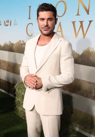 <p>Stewart Cook/Getty</p> Zac Efron in 2023