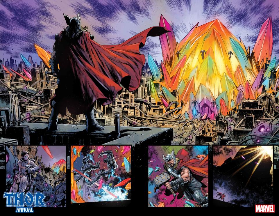 Pages from Thor Annual #1.