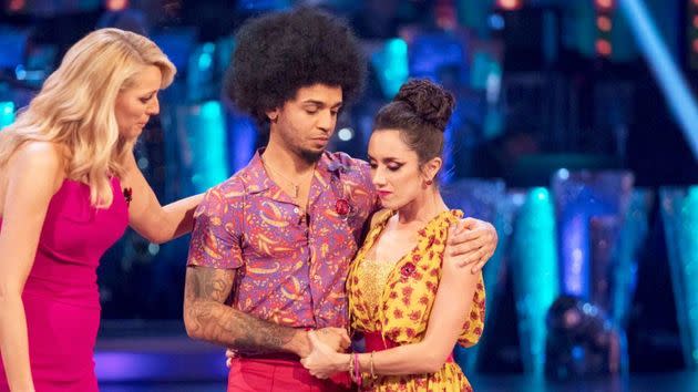 Aston Merrygold and Janette Manrara made a shock exit from the show in 2016 (Photo: BBC)