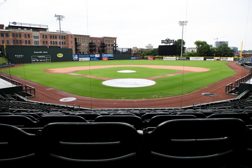 Fluor Field in Greenville, home of the Greenville Drive.