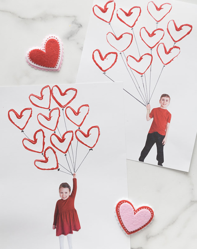 Heart Suncatcher Tutorial - Crafts by Amanda - Valentine's Day Crafts