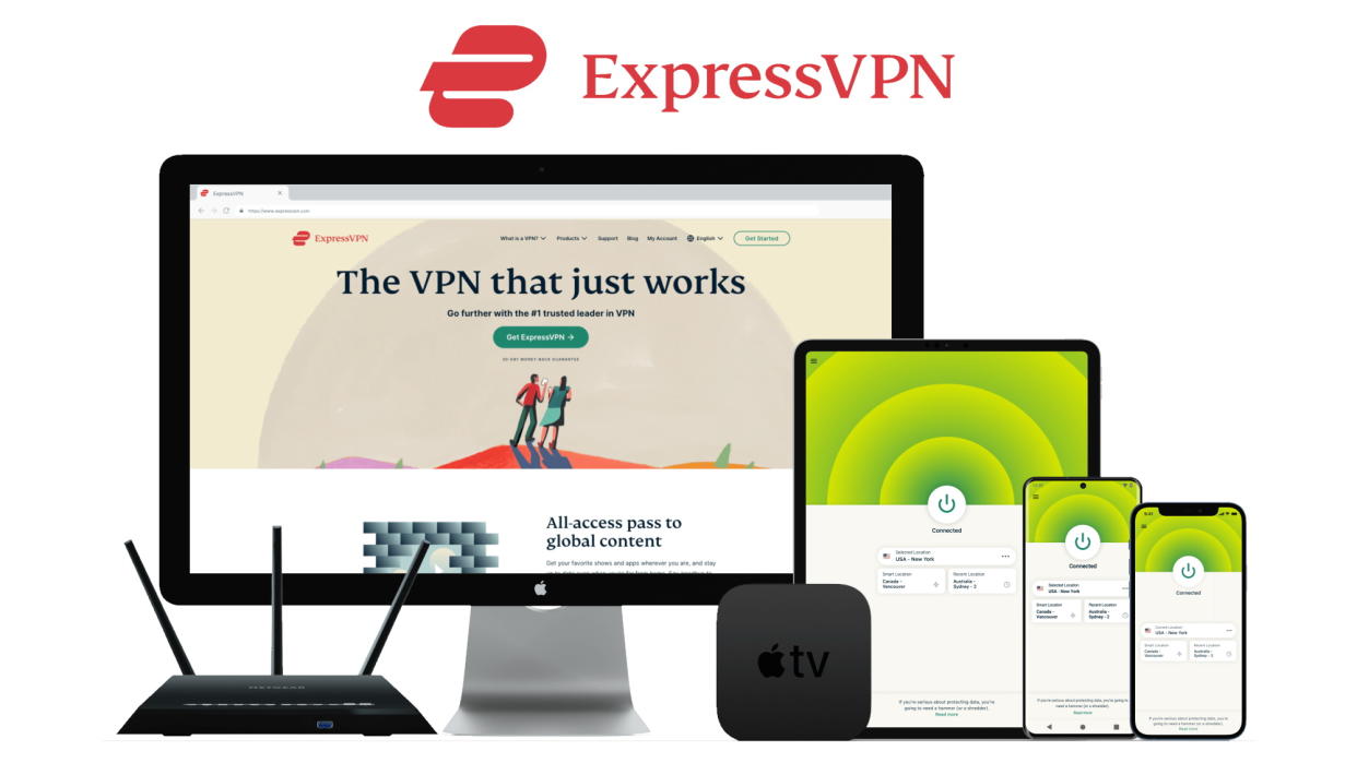  ExpressVPN on a range of devices. 