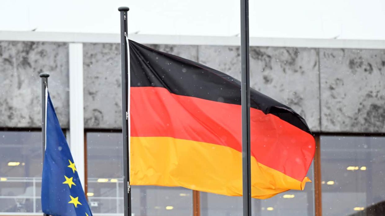 The flag of Germany