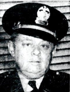 L.D. Edwards was one of Henderson's more controversial police chiefs but also was the one who reorganized the police department into roughly the form it has today. (Photo courtesy Louisville Courier-Journal)