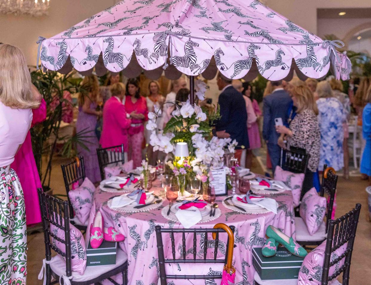 Tabletop designed by Andrea Stark for the Inaugural Tabletop Design event at The Colony Hotel in February 2023. This year's event is set for Feb. 26 at The Colony.