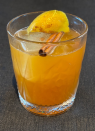 <p>This Old-Fashioned recipe is a combination of bourbon and pumpkin spice syrup with fresh lemon juice. Picture yourself sitting on your front porch enjoying the <a href="https://www.theactivetimes.com/travel/best-fall-foliage-spots-all-50-states-and-dc?referrer=yahoo&category=beauty_food&include_utm=1&utm_medium=referral&utm_source=yahoo&utm_campaign=feed" rel="nofollow noopener" target="_blank" data-ylk="slk:beautiful fall foliage;elm:context_link;itc:0;sec:content-canvas" class="link ">beautiful fall foliage</a> with this cocktail.</p> <p><a href="https://www.thedailymeal.com/recipe/pumpkin-old-fashioned?referrer=yahoo&category=beauty_food&include_utm=1&utm_medium=referral&utm_source=yahoo&utm_campaign=feed" rel="nofollow noopener" target="_blank" data-ylk="slk:For the Pumpkin Old Fashioned recipe, click here.;elm:context_link;itc:0;sec:content-canvas" class="link ">For the Pumpkin Old Fashioned recipe, click here.</a></p>