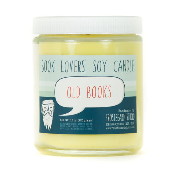 Book Lovers "Old Books" Candle