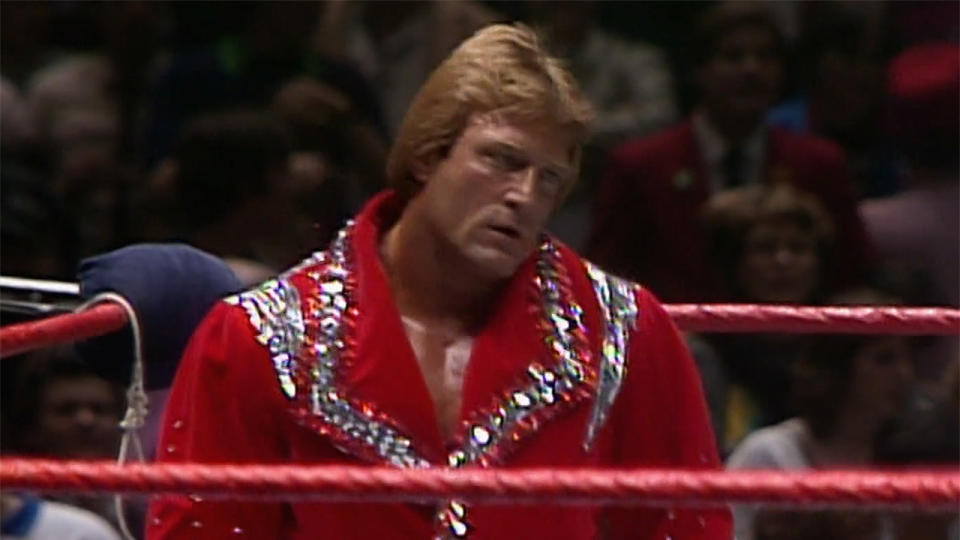 Paul Orndorff in the ring, 1980s.