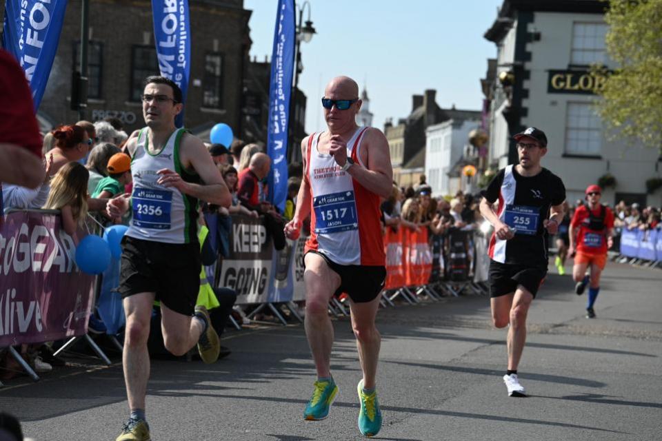 Eastern Daily Press: Spectators lined the streets to cheer on runners in the Recipharm Gear 10k in King's Lynn