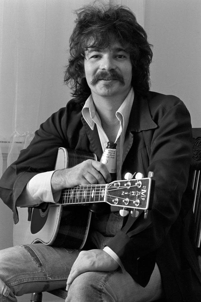 John Prine on a visit to Georgia State College, Atlanta, in 1975.