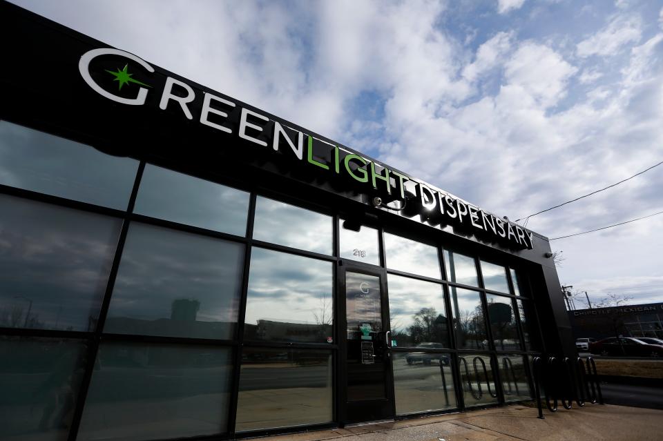 Greenlight Medical Marijuana Dispensary on North National Avenue on Thursday, Nov. 17, 2022.