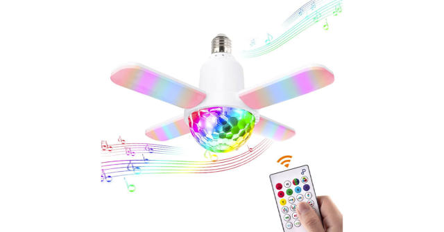 Foco LED inteligente con bluetooth, de Flux; luces  