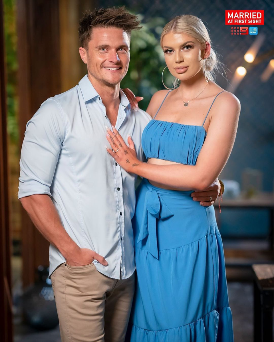 MAFS’ Shannon and Caitlin.