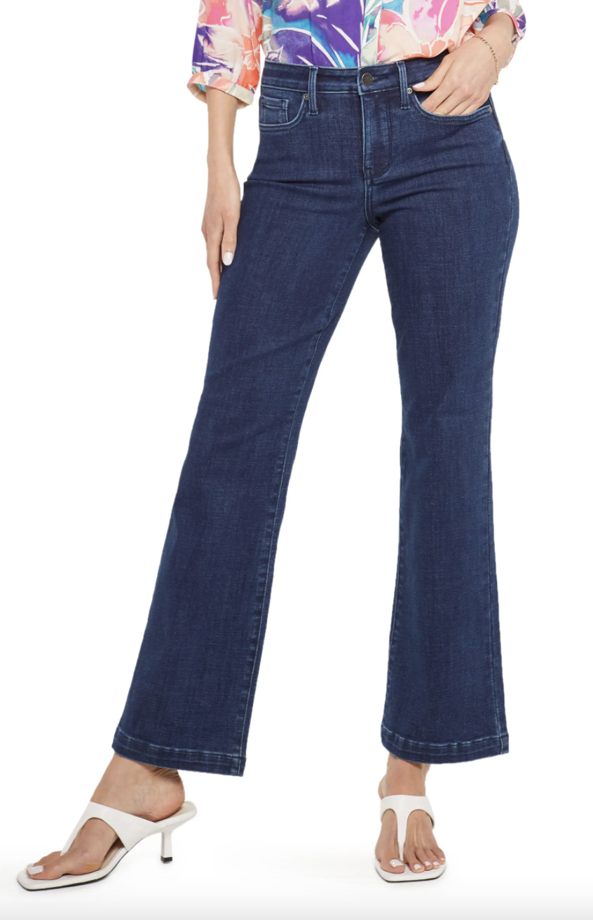 Waist Match Relaxed Flare Jeans in Genesis (Photo via Nordstrom)