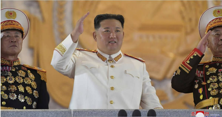 北韓領導人金正恩。（圖／達志／美聯社）