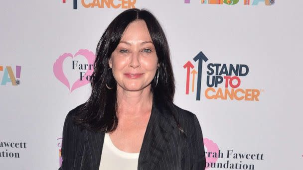 PHOTO: Shannen Doherty arrives for an event on Sept. 6, 2019, in Beverly Hills, Calif. (Jerod Harris/Getty Images, FILE)