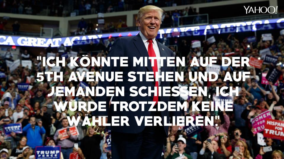 Die selbstverliebtesten Zitate von Donald Trump