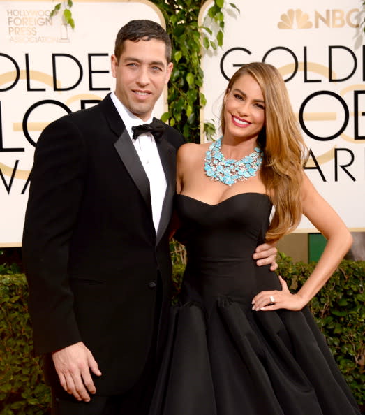 71st Annual Golden Globe Awards - Arrivals : News Photo