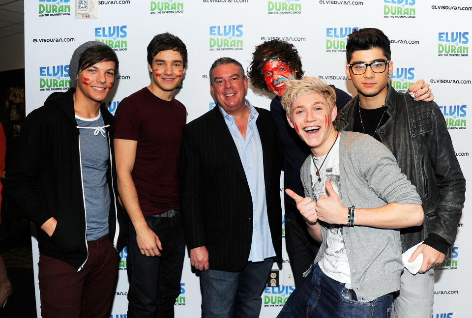 One Direction Visits "The Elvis Duran Z100 Morning Show"