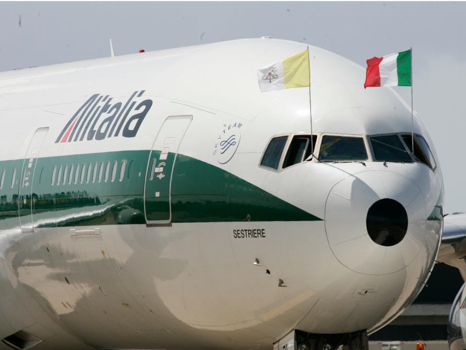 Alitalia Pope Shepard One