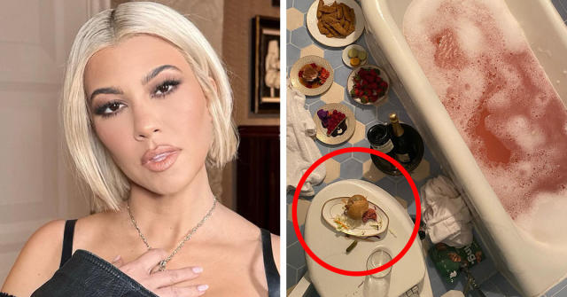 Nasty Detail In Kourtney Kardashians Snap Sparks Debate Disgusting