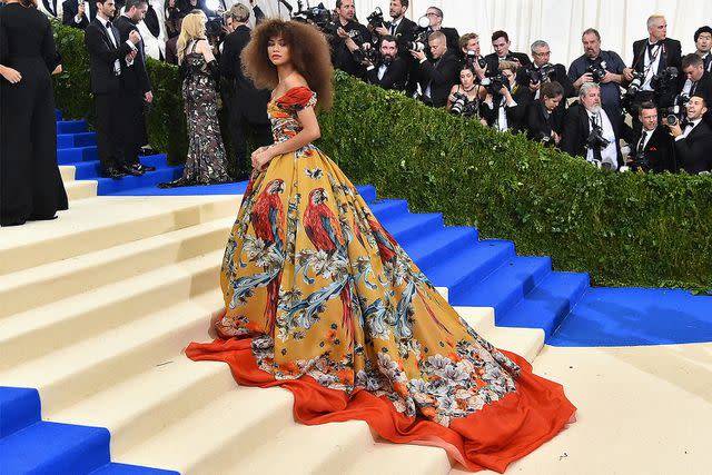 <p>Mike Coppola/Getty</p> Zendaya at the 2017 Met Gala.