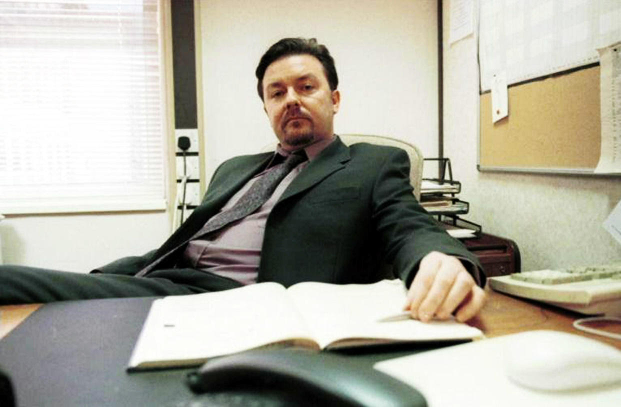 THE OFFICE, Ricky Gervais, 2001-2003, © BBC Ltd. / Courtesy: Everett Collection