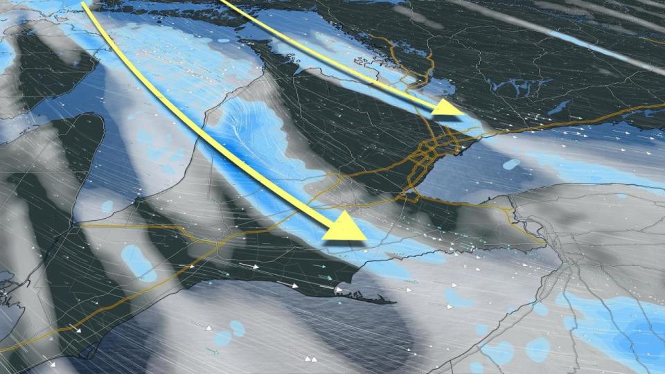 Dangerously cold air, snow squalls cover Ontario through Saturday