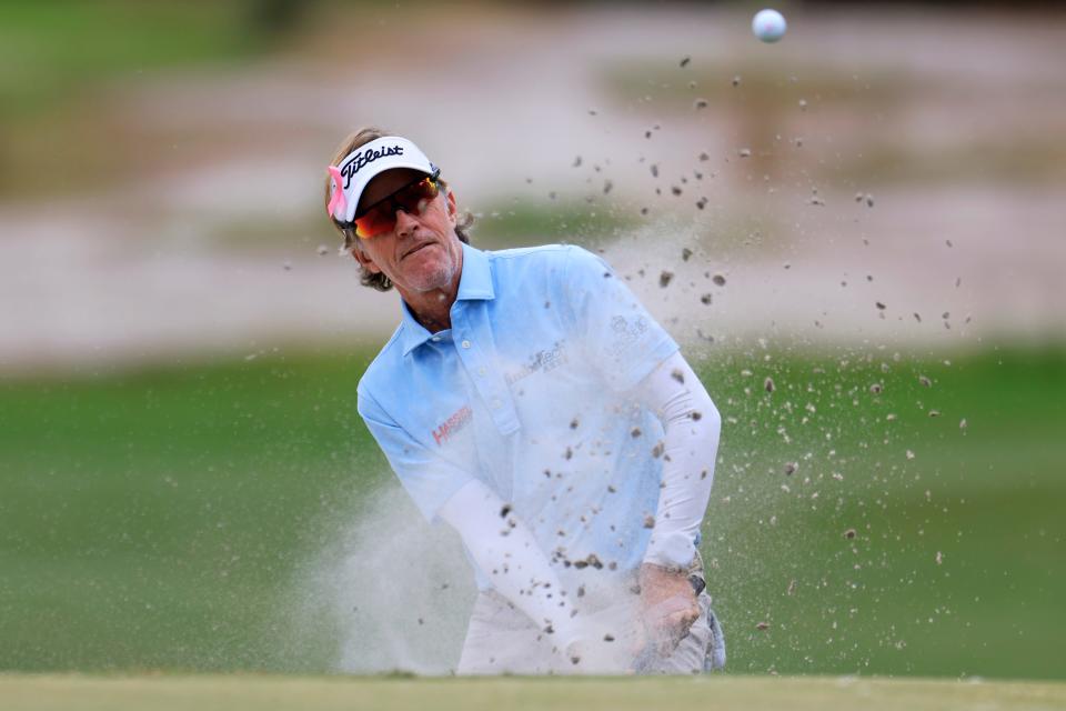 Brett Quigley won the third Constellation Furyk & Friends tournament at the Timquana Country Club on Oct. 8.